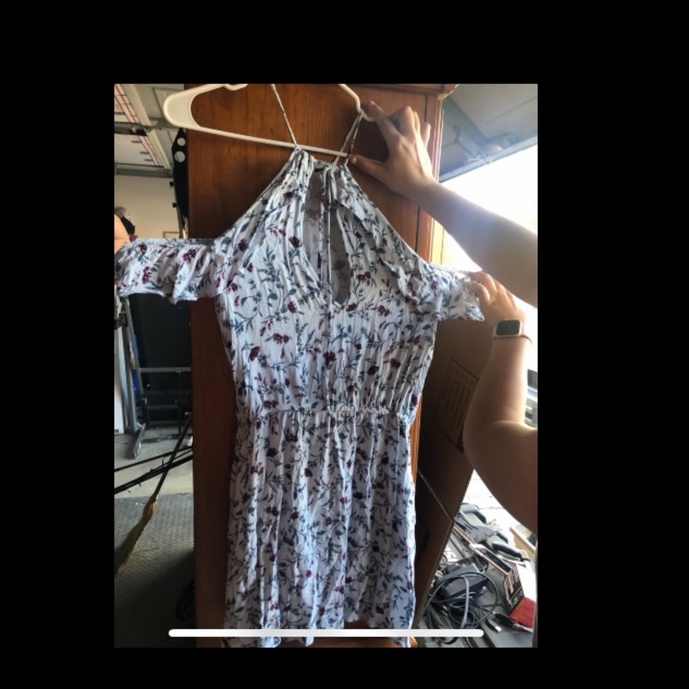 Summer American Eagle Off the Shoulder Sundress